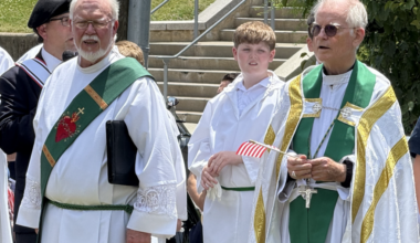 Staten Island's Sacred Heart Church Celebrates Consecration Mass, Flag Day