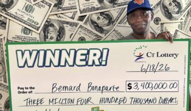 New York man credits Knicks for winning 3.4M Lotto! jackpot ticket in Greenwich