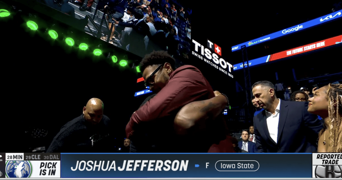 Brooklyn Nets select Joshua Jefferson with #28 overall pick