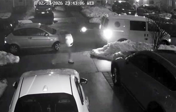 An alleged gangmember is pictured firing a gun on Feb. 18, 2026. (Queens DA)