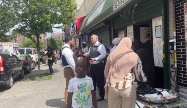 News 12 | Bronx | Gunfire Erupts Outside Highbridge Mosque 2 People Of Interest In Custody
