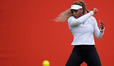 Serena Williams already has a schedule for her return to the circuit in Queen's this Tuesday. Source: Getty Images.