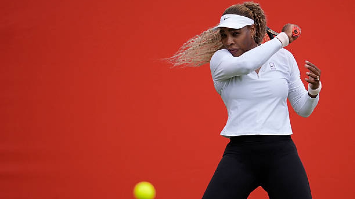 Serena Williams already has a schedule for her return to the circuit in Queen's this Tuesday. Source: Getty Images.