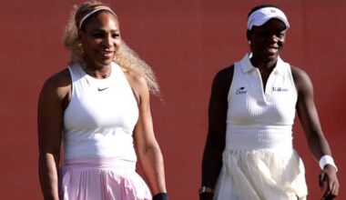 Serena Williams makes a big return at Queen's alongside Mboko. Source: Getty Images.