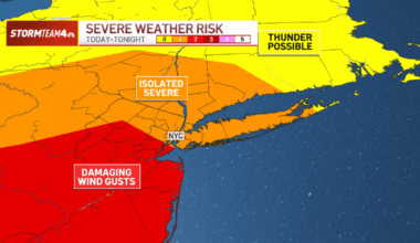 Watch live radar as storms bring tornado, flood threat to NYC – NBC New York