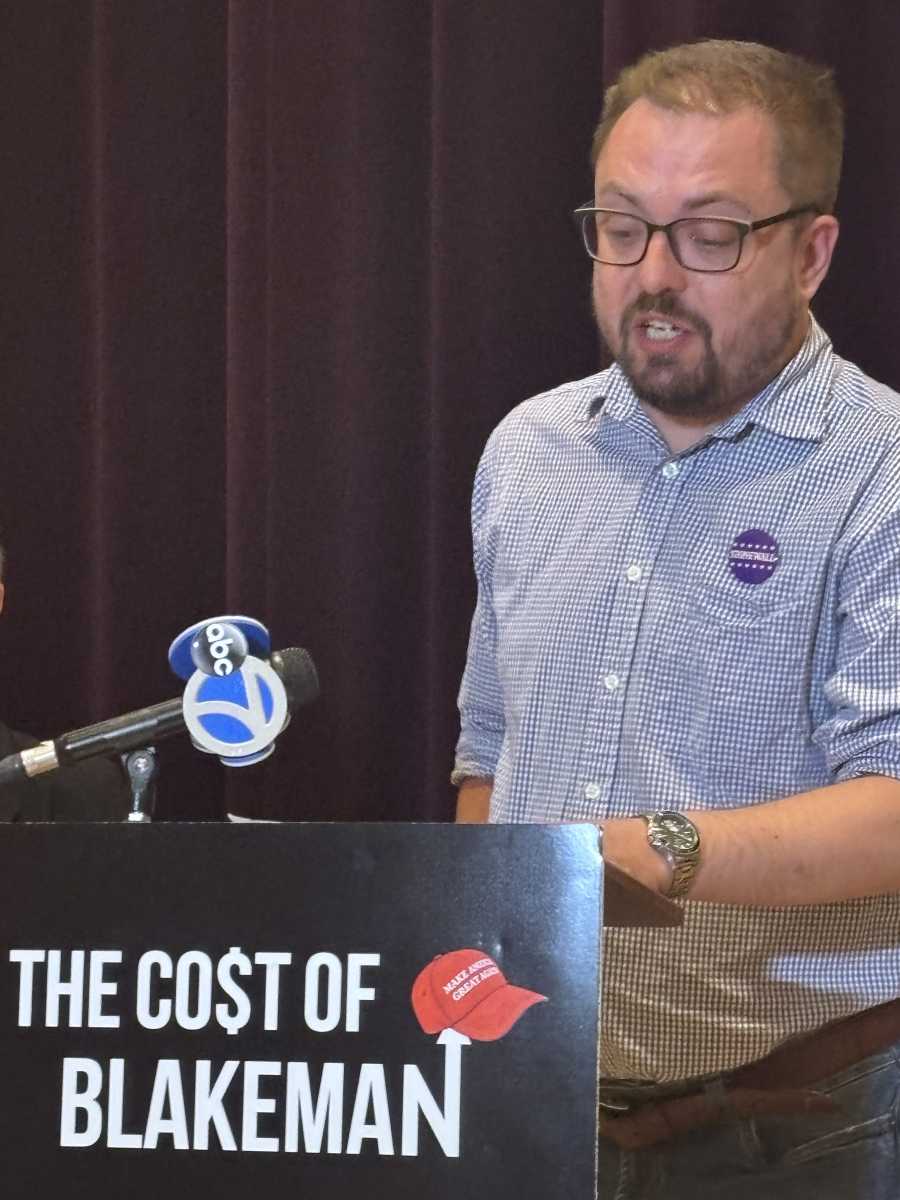 Stonewall Democrats President John Wahlmeier