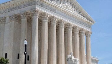 The Supreme Court is seen on Tuesday, June 30, 2026, in Washington, D.C. (AP Photo/Jose Luis Magana)