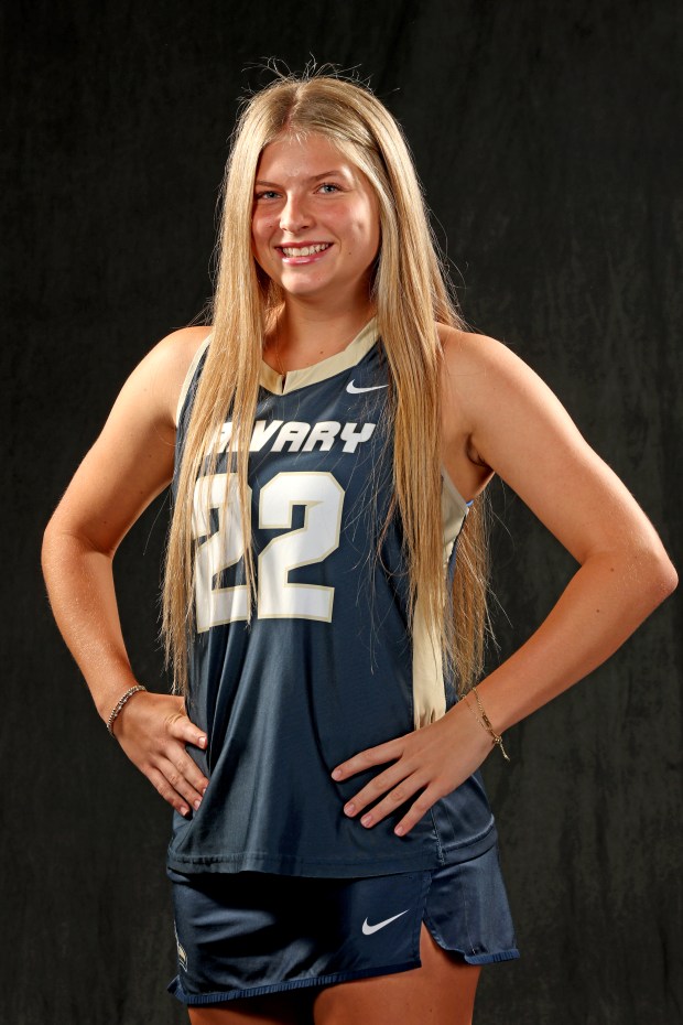 Brooklyn Toombs, lacrosse player of the year from Calvary Christian. (Mike Stocker/South Florida Sun Sentinel)