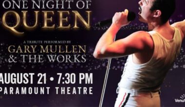 Queen tribute show returns to Paramount Theatre