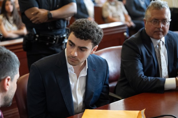 Luigi Mangione is pictured in Manhattan Supreme Court on Wednesday, June 17, 2026, in New York City. (Barry Williams / New York Daily News)