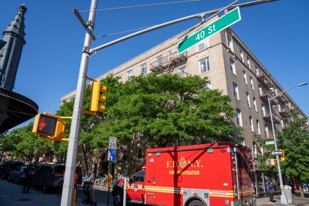 The fire broke out on the second floor of the five-story building on 40th St. near Queens Blvd. about 2:35 a.m., FDNY officials said.