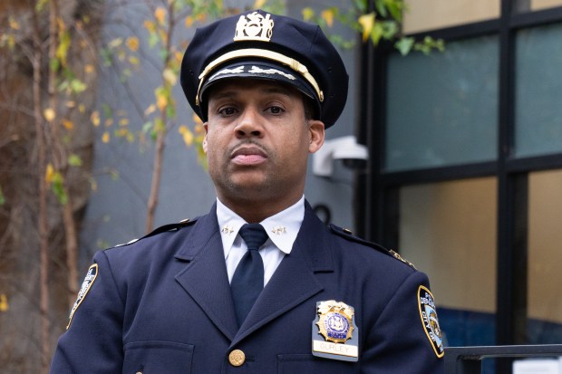 NYPD Assistant Chief Benjamin Gurley is pictured in the Bronx on Saturday, Dec. 23, 2023. (Theodore Parisienne for New York Daily News)