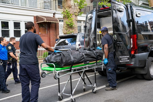 Santos Flores was found dead with a slash wound to her neck in a two-story building near 85th St. and Fourth Ave. in Bay Ridge, Brooklyn on Saturday, June 20, 2026.