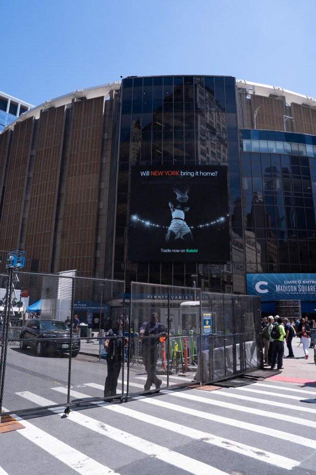 outside Madison Square Garden Monday, June 8, 2026 in Manhattan, New York. (Barry Williams/ New York Daily News)