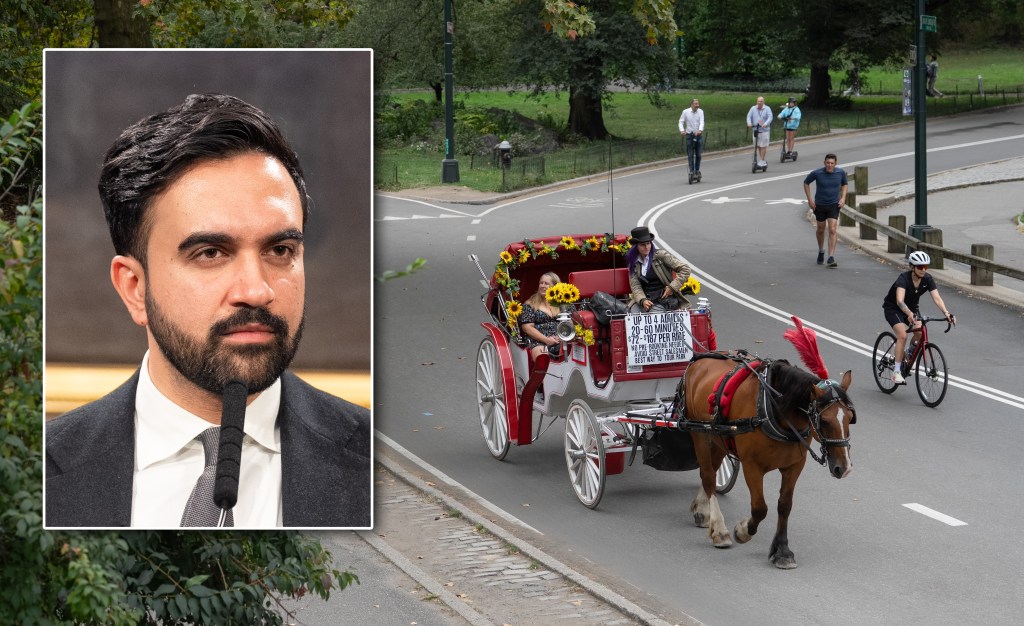 Mamdani renews call for banning Central Park carriage horses after horse dies in park