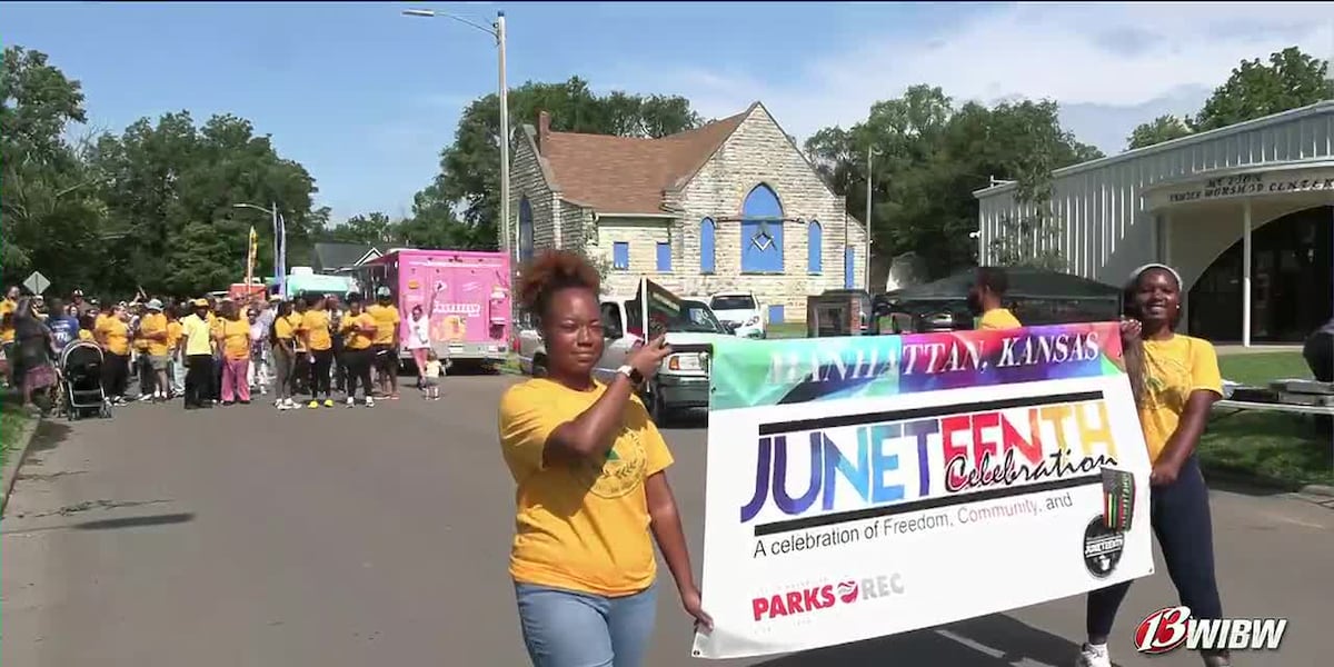 Juneteenth celebration brings community together on Yuma Street in Manhattan