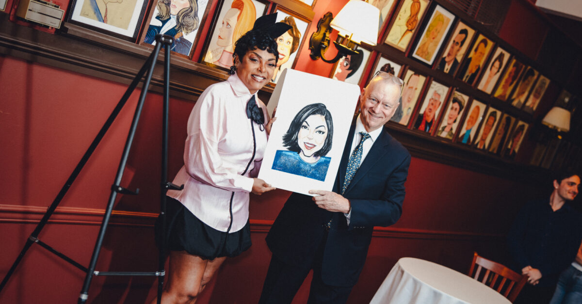 Sardi's Presents Its Final Portrait (for Now) to Taraji P. Henson