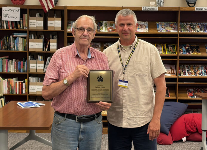 Frewsburg school board recognizes longtime member | News, Sports, Jobs