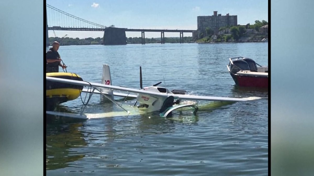 Two men involved in East River plane crash — again – NBC New York