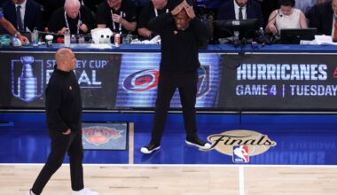 Knicks coach Mike Brown comments on Game 3 free throw disparity – NBC New York