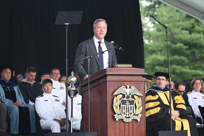 USMMA 90th Grad 062226 151e2 c Karen Rubin SecArmy Daniel Driscoll