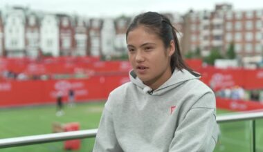 Locked in on the process: Emma Raducanu readies for Queen's Club