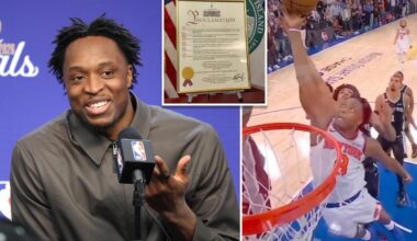 NYC boroughs declare official 'OG Anunoby Day' after Knicks hero's miraculous tip-in crushes San Antonio