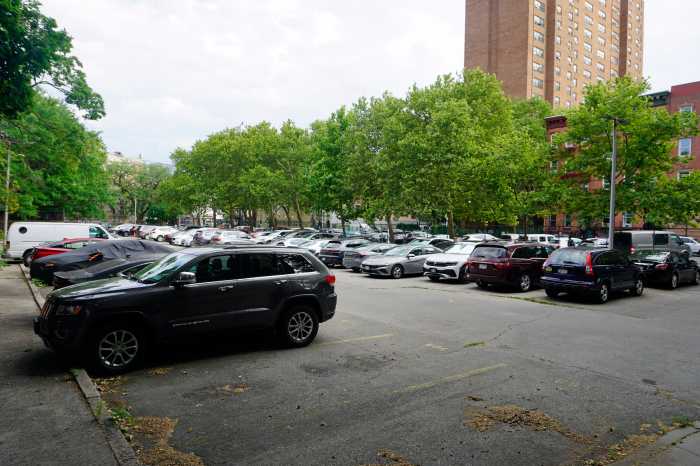 cars parked in a parking lot