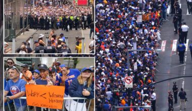 All the viewing areas for Knicks ticker-tape parade are already full -- hours before epic celebration begins: NYPD