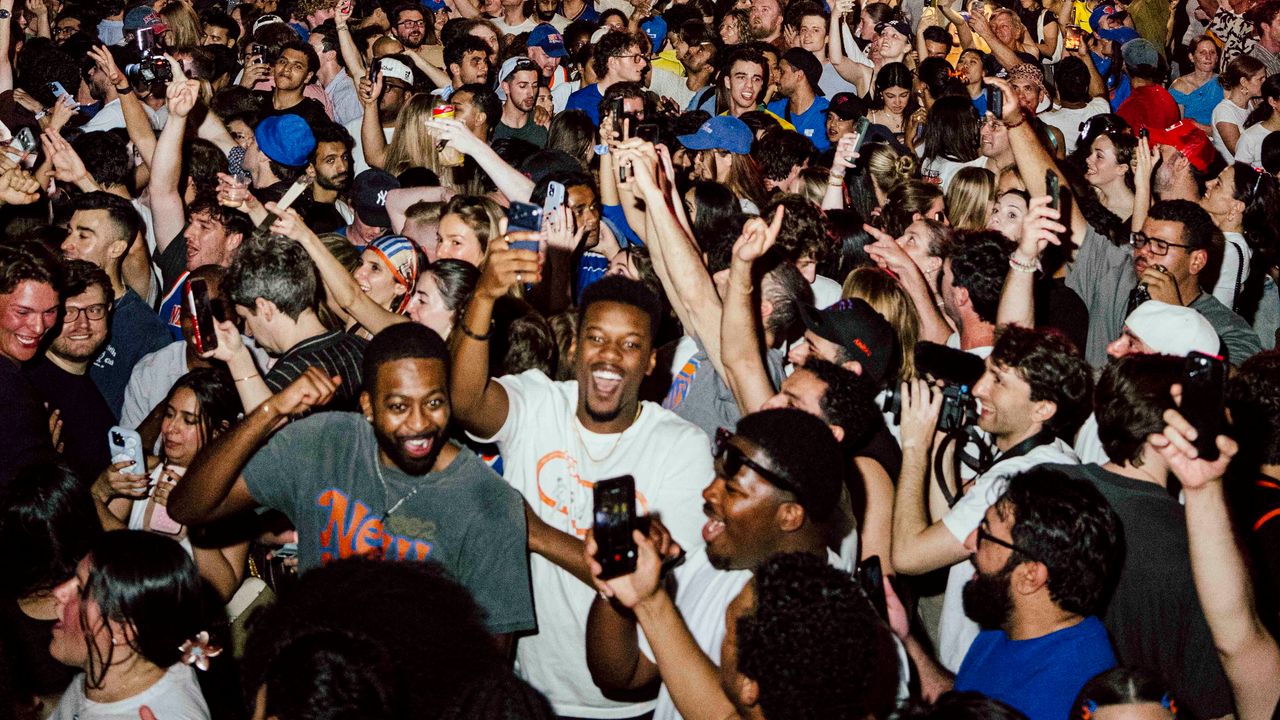Joyous Scenes From the Streets of Manhattan as the New York Knicks Become NBA Champions