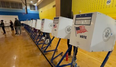 Although there are a slew of candidates vying for the seat, only five candidates, who all met Spectrum News NY1’s fundraising criteria, will participate. (Spectrum News NY1/Nicholas Wetzel)