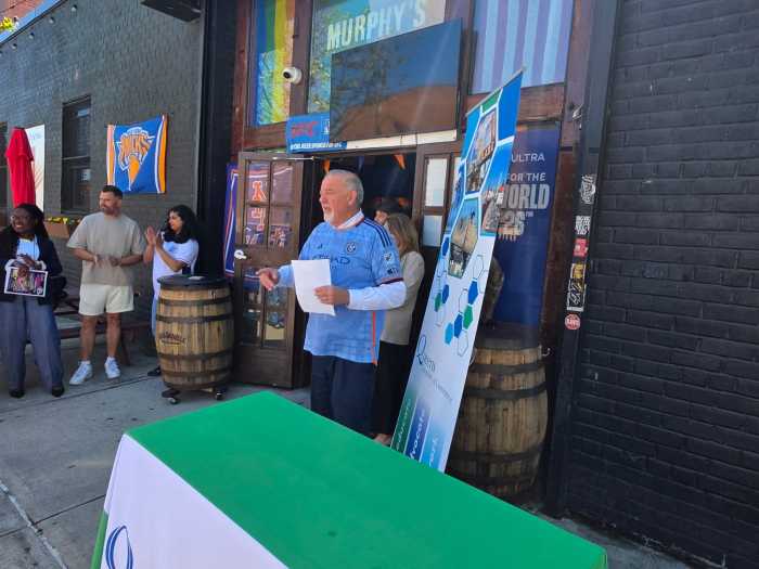 Queens Chamber of Commerce President and CEO Tom Grech. Photo by Shane O'Brien.