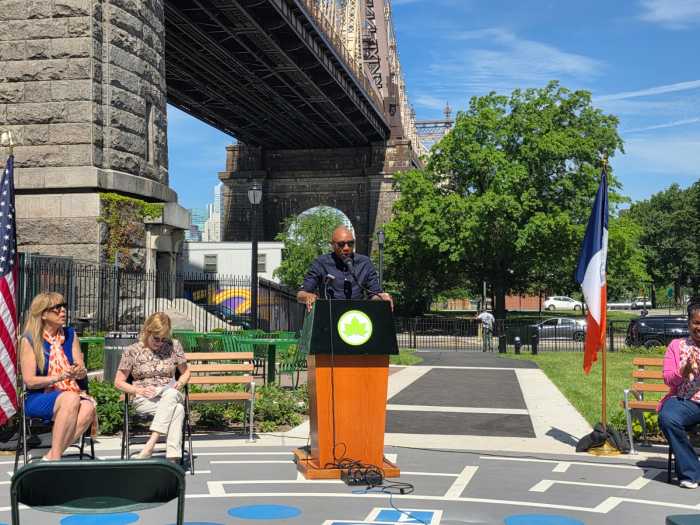 Queens Borough President Donovan Richards. Photo by Shane O'Brien.