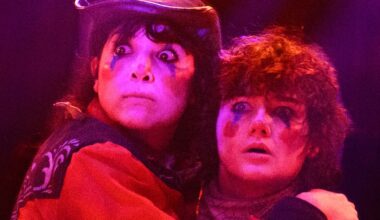 And Then The Rodeo Burned Down Off Broadway Review. Xhloe and Natasha on fire. – New York Theater