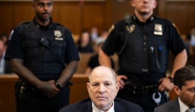 Harvey Weinstein’s New York rape charge dropped after accuser says she can’t endure a fourth trial