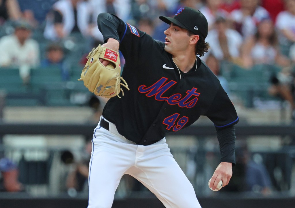 Zach Thornton held the Phillies to one run in six innings in the Mets' 2-1 loss on June 26, 2026 at Citi Field.