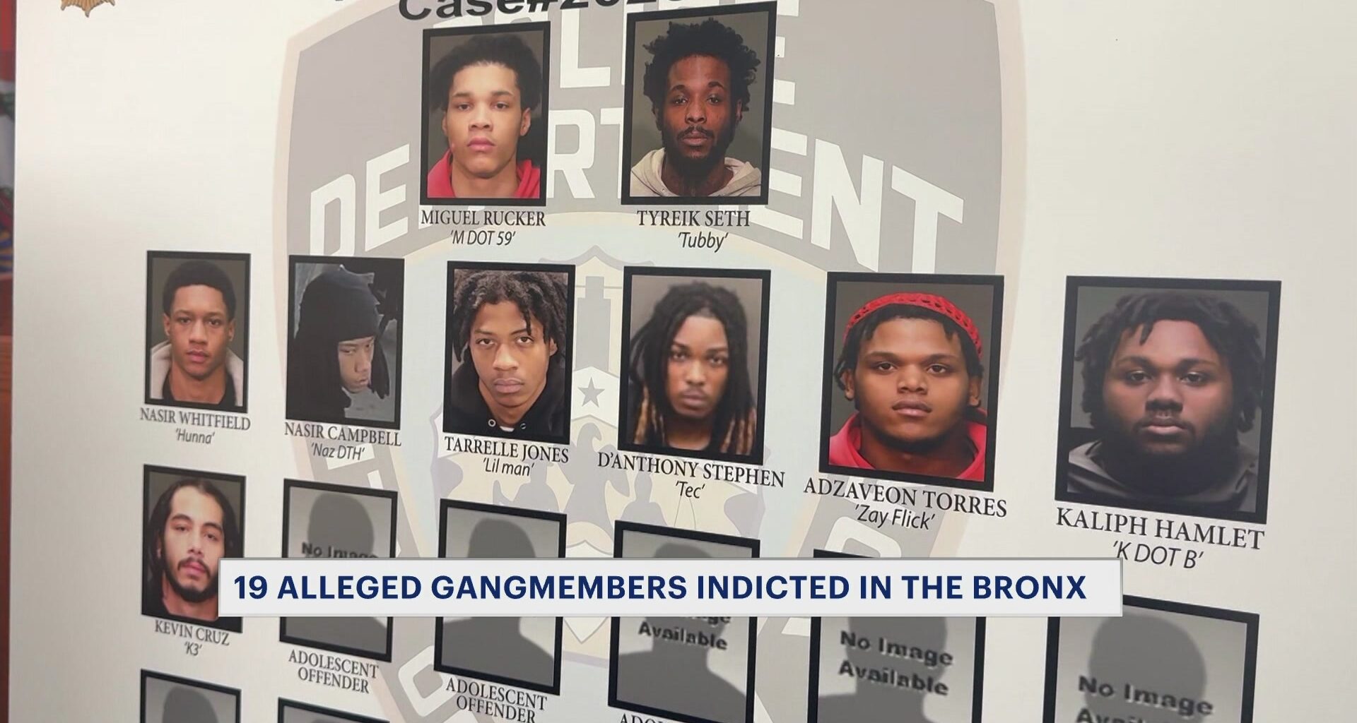 News 12 | Bronx | Nearly 20 Alleged Bronx Gang Members Indicted In South Bronx Shooting Investigations