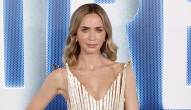 Emily Blunt Wears a Spiky Corset to the NYC Premiere of ‘Disclosure Day’