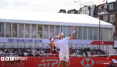 Queen's Tennis LIVE: Hamad Medjedovic v Ugo Humbert - watch BBC coverage & follow updates from day 4