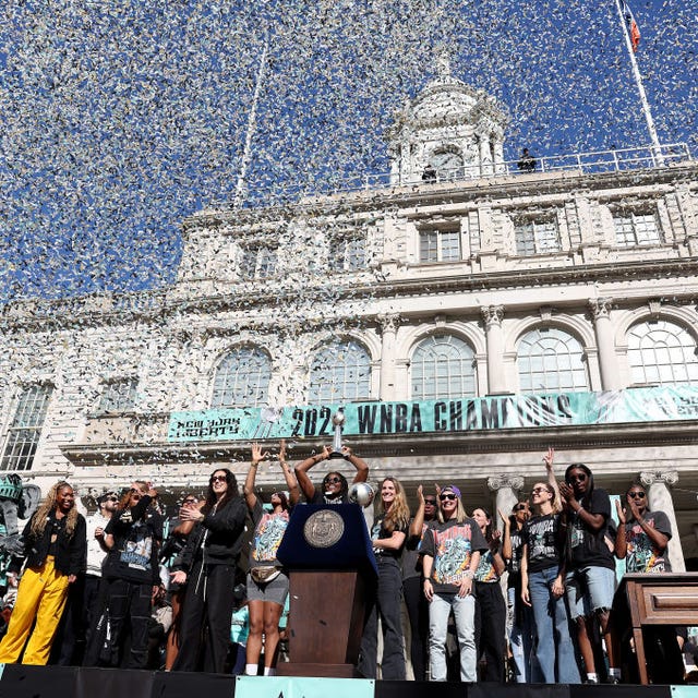 New York Liberty Ticker Tape Victory Parade & Rally New York Liberty Ticker Tape Victory Parade & Rally