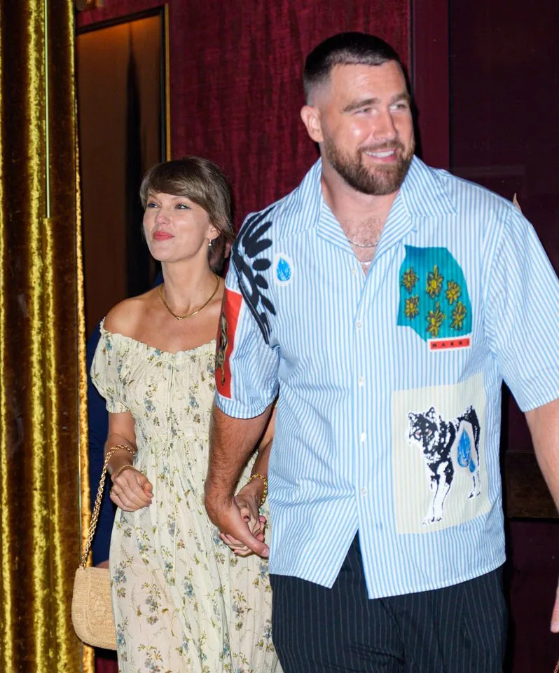 Taylor Swift and Travis Kelce in New York City on May 15, 2026.Credit: Getty Images