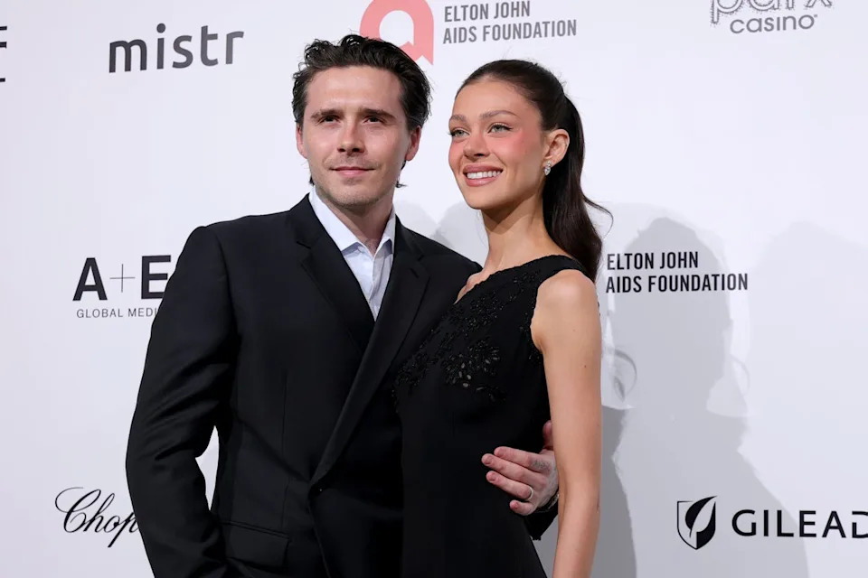 Brooklyn and Nicola have effectively cut ties with Victoria and David (Getty)