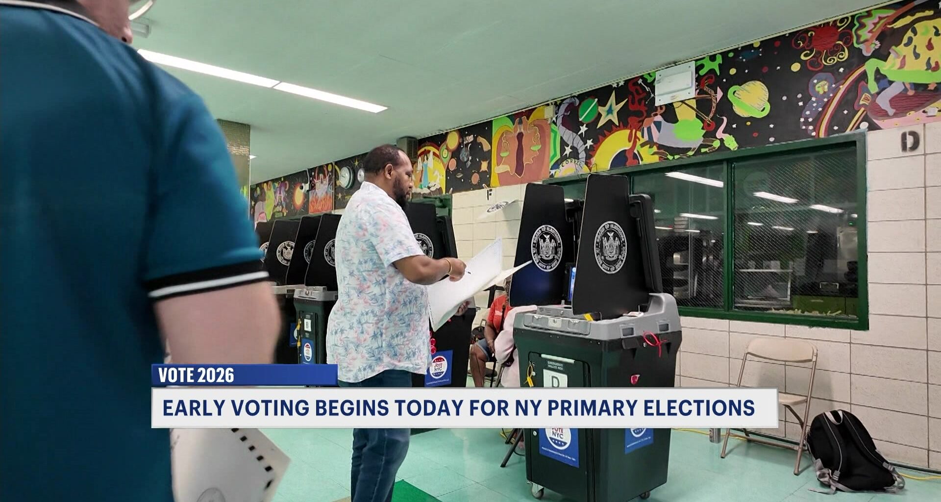 News 12 | Brooklyn | Early Voting Underway As Canarsie Voters Head To The Polls