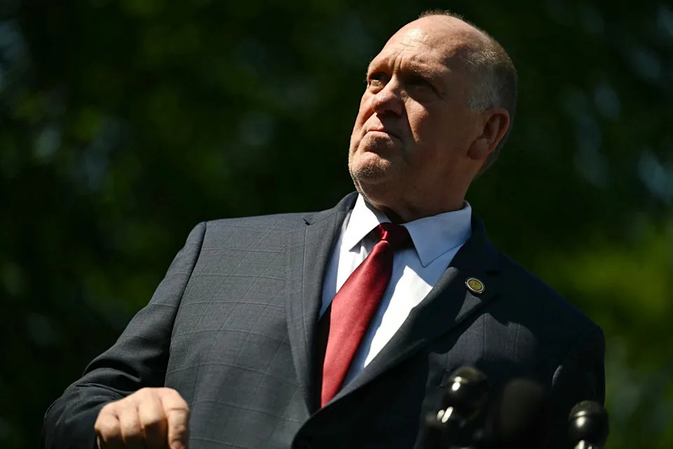 Trump administration border czar Tom Homan said the surge was in response to a package of New York reforms limiting police and local government cooperation with federal immigration agents (AFP/Getty)
