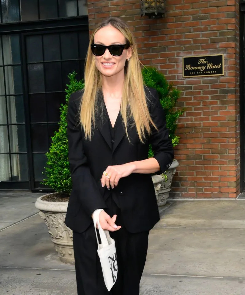 Olivia Wilde is seen on June 15, 2026 in New York City.Credit: Getty