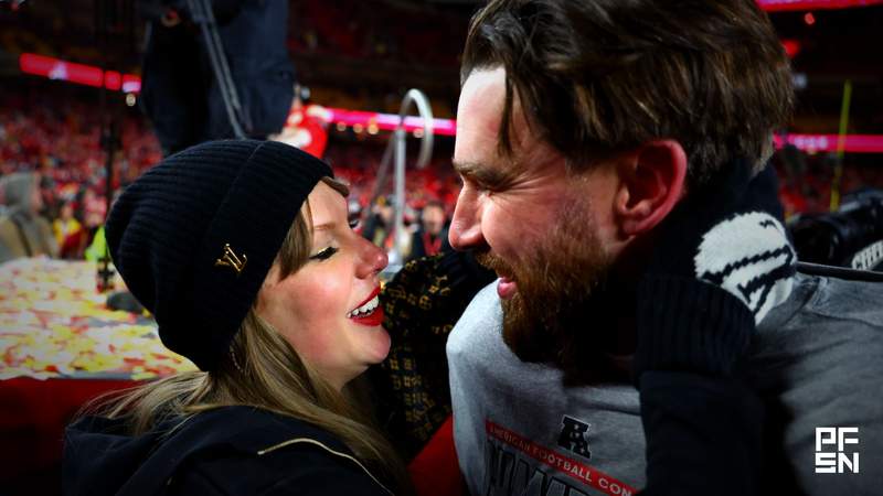 Taylor Swift Dons Ralph Lauren Velvet Fit on Broadway Date Night With Travis Kelce Weeks Before Rumored NYC Wedding