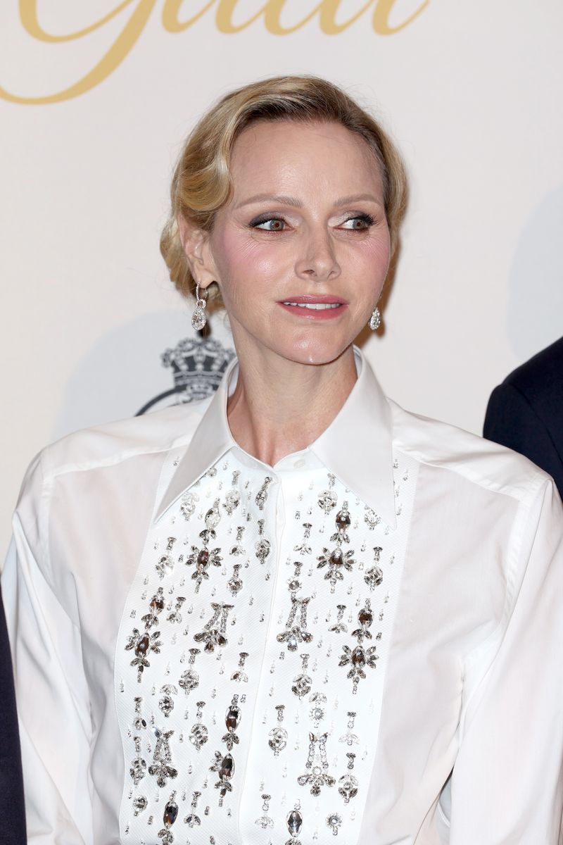 MONTE-CARLO, MONACO - JUNE 07: (EDITOR'S NOTE : NO TABLOIDS WEB & PRINT, NO DAILY MAIL, NO DAILY MAIL GROUP, NO BILD, NO CHI, NO VOICI, NO CLOSER) Princess Charlene of Monaco attend the Gala Of the F1 Grand Prix of Monaco on June 07, 2026 in Monte-Carlo, Monaco. (Photo by Pascal Le Segretain/WireImage)