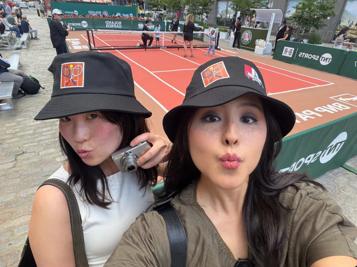 I went to the official Roland‑Garros watch party in NYC that promised to transport me to Paris. Here's why it felt like a soft launch for the US Open.