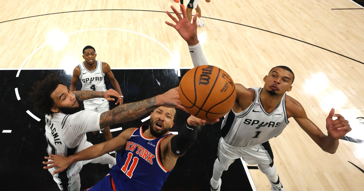 New York Knicks hold off San Antonio Spurs 105-104 for 2-0 NBA Finals lead | Basketball News