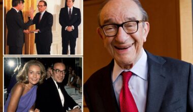 Influential economist Alan Greenspan, who led Federal Reserve for nearly two decades, dead at 100